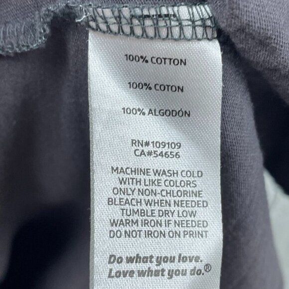 Life Is Good Womens Black & White Striped Cotton Dress L Casual a0937 - Picture 6 of 8